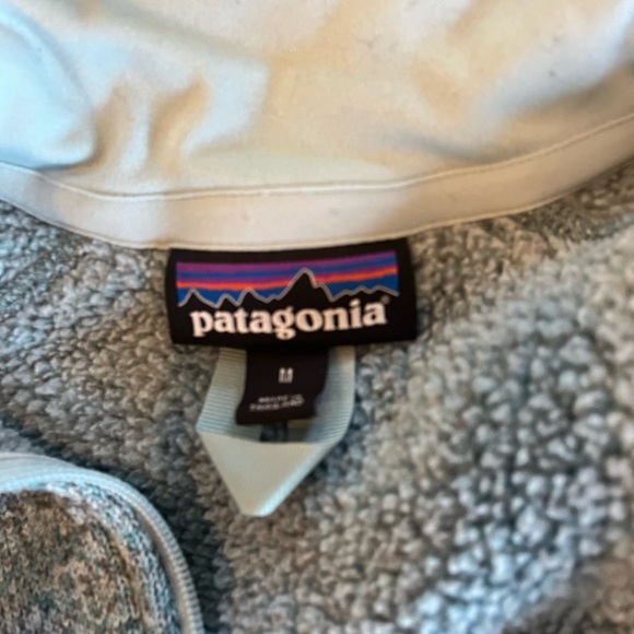 EUC—Women's Better Sweater® 1/4-Zip Fleece in Hawthorne Blue - Picture 7 of 9